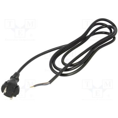 Plastrol, Rallonge, Câble H05BQ-F 2 × 1 mm², fiche CEE 7/17 (C), câbles PUR noirs de 2 m (2 m, CEE 7/17) Plastrol, Rallonge, Câble H05BQ-F 2 × 1 mm², fiche CEE 7/17 (C), câbles PUR noirs de 2 m (2 m, CEE 7/17)