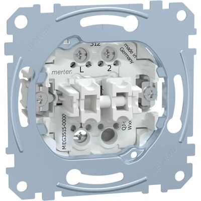 Merten MEG3515-0000 - Module interrupteur - Monophasé, 16AX, 250VAC Merten MEG3515-0000 - Module interrupteur - Monophasé, 16AX, 250VAC