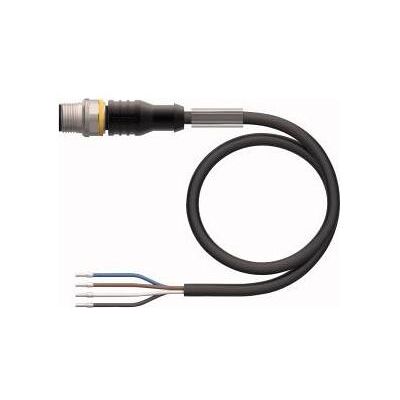 Turck Câble actionneur et capteur PUR Câble de raccordement RSC4.4T-12/TXL, Câble + prise électronique, Noir Turck Câble actionneur et capteur PUR Câble de raccordement RSC4.4T-12/TXL, Câble + prise électronique, Noir
