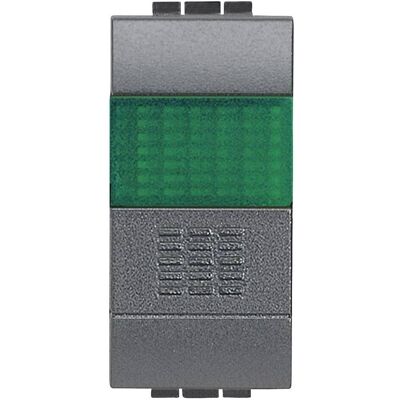BTicino - LivingLight - Anthracite - Bouton-poussoir BTicino - LivingLight - Anthracite - Bouton-poussoir
