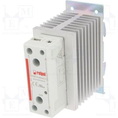 Relpol Relais : à semi-conducteurs Ucntrl : 90÷280 V CA, 40 A, 24÷530 V CA, RSR72, IP20, Relai Relpol Relais : à semi-conducteurs Ucntrl : 90÷280 V CA, 40 A, 24÷530 V CA, RSR72, IP20, Relai