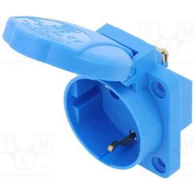Orno Gniazdo tablicowe 2P+Z (Schuko),16A, 230 VAC, IP44, Câble + prise électronique Orno Gniazdo tablicowe 2P+Z (Schuko),16A, 230 VAC, IP44, Câble + prise électronique