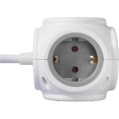 sygonix SY-5827192 Multipresa a cubo 3 scomparti - Multiprise cube sygonix SY-5827192 Multipresa a cubo 3 scomparti - Multiprise cube