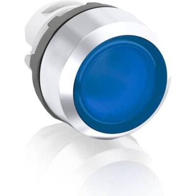 ABB Présentation du bouton-poussoir lumineux, Bouton + interrupteur, Bleu ABB Présentation du bouton-poussoir lumineux, Bouton + interrupteur, Bleu