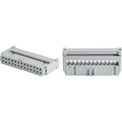 Harting 09 18 534 6813 Connecteur femelle Nombre total de pôles 34 Nombre de rangées 2 1 pc., Câble + prise électronique, Gris Harting 09 18 534 6813 Connecteur femelle Nombre total de pôles 34 Nombre de rangées 2 1 pc., Câble + prise électronique, Gris