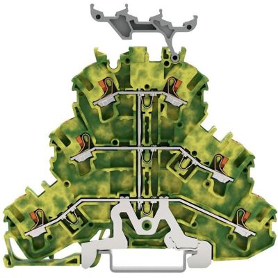 Wago Borne de protection à 3 étages, Accessoires électroniques + boîtier, Vert Wago Borne de protection à 3 étages, Accessoires électroniques + boîtier, Vert