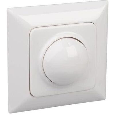 Legrand Creo Couvercle variateur rotatif 776768 ultra-blanc, Bouton + interrupteur, Blanc Legrand Creo Couvercle variateur rotatif 776768 ultra-blanc, Bouton + interrupteur, Blanc