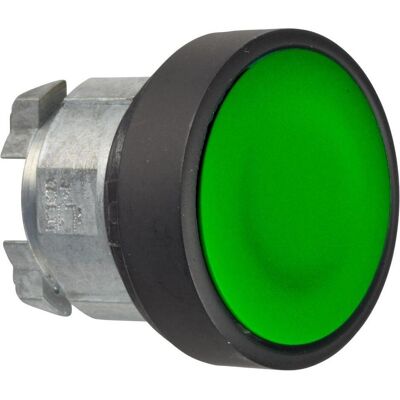 Schneider Electric Pushbutton Head Flush Green Black Bezel, Bouton + interrupteur, Noir, Vert Schneider Electric Pushbutton Head Flush Green Black Bezel, Bouton + interrupteur, Noir, Vert