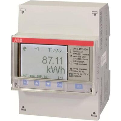 ABB A41 412-100 - Compteur électrique RS485 ABB A41 412-100 - Compteur électrique RS485