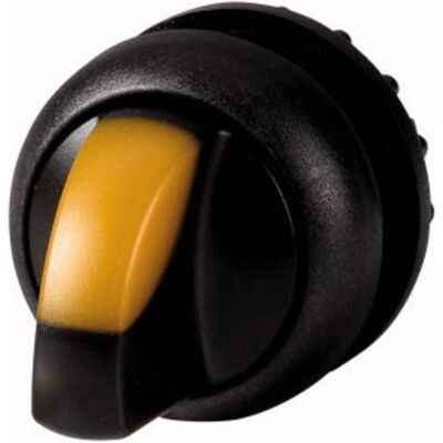 Interrupteur Eaton M22S-WLKV-Y avec anneau frontal - Noir Interrupteur Eaton M22S-WLKV-Y avec anneau frontal - Noir