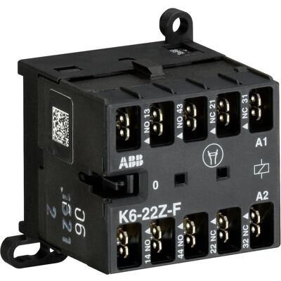 ABB K6-22Z-F-01 Petit contacteur auxiliaire 24V 40-450Hz GJH1211003R0221, Relai ABB K6-22Z-F-01 Petit contacteur auxiliaire 24V 40-450Hz GJH1211003R0221, Relai