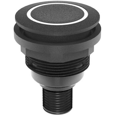 Schlegel SSWTLRGIC005 - Bouton-poussoir - 1 S, noir, anneau LED vert, Bouton + interrupteur, Noir Schlegel SSWTLRGIC005 - Bouton-poussoir - 1 S, noir, anneau LED vert, Bouton + interrupteur, Noir