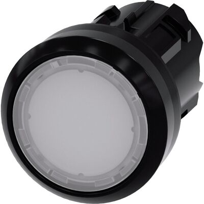 Siemens Modèle 3SU1001-0AA60-0AA0 Bouton-poussoir rond éclairé - Commutateur Siemens Modèle 3SU1001-0AA60-0AA0 Bouton-poussoir rond éclairé - Commutateur