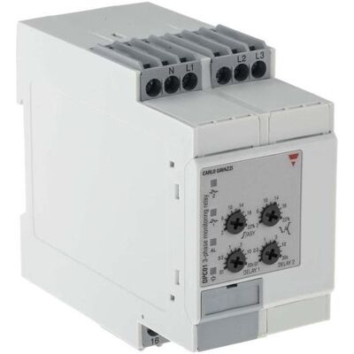 Carlo Gavazzi Relais de surveillance de tension pour montage sur rail DIN DPC SPDT x2, Relai Carlo Gavazzi Relais de surveillance de tension pour montage sur rail DIN DPC SPDT x2, Relai