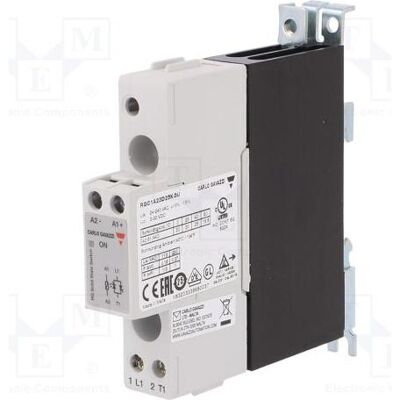 Carlo Gavazzi Relais : à semi-conducteurs Ucntrl : 3÷32 V CC, 25 A, 24÷240 V CA, RGC1, monophasé, Relai Carlo Gavazzi Relais : à semi-conducteurs Ucntrl : 3÷32 V CC, 25 A, 24÷240 V CA, RGC1, monophasé, Relai