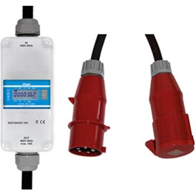 Eltako Modèle DSZ180CEE-16A Compteur d'énergie triphasé portable - Type d'électricité Eltako Modèle DSZ180CEE-16A Compteur d'énergie triphasé portable - Type d'électricité