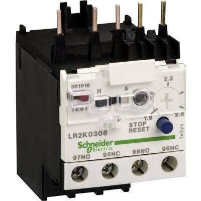 Schneider Electric LR2K0312 - Blanc - 6A - Relais de surcharge Schneider Electric LR2K0312 - Blanc - 6A - Relais de surcharge