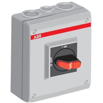ABB Modèle OTE16T3M Interrupteur de Sécurité - IP65 3P ABB Modèle OTE16T3M Interrupteur de Sécurité - IP65 3P