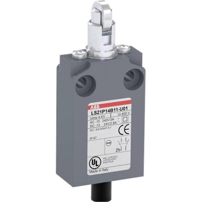 ABB Commutateur de position compact, Bouton + interrupteur, Noir ABB Commutateur de position compact, Bouton + interrupteur, Noir