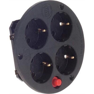 Multiprise Bachmann - 4 Prises, Protection Thermique - Multiprise Multiprise Bachmann - 4 Prises, Protection Thermique - Multiprise