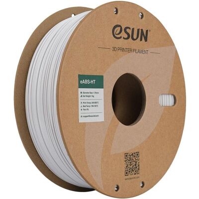 eSUN EABS-HT 1,75mm COLD WHITE 1kg (ABS, 1.75 mm, 1000 g), Filament 3D, Blanc eSUN EABS-HT 1,75mm COLD WHITE 1kg (ABS, 1.75 mm, 1000 g), Filament 3D, Blanc