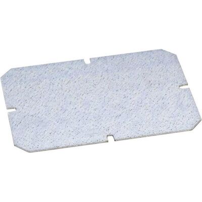 Plaque de montage Fibox MP 2924 Zinguée - 265x215mm pour Tempo Plaque de montage Fibox MP 2924 Zinguée - 265x215mm pour Tempo