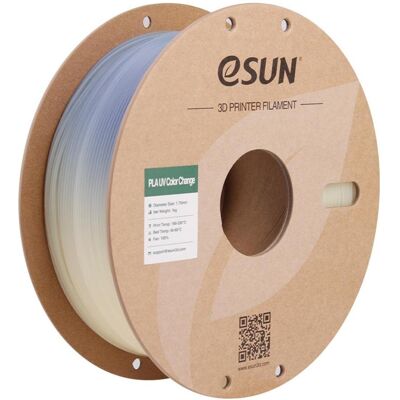 eSUN PLA UV 1,75mm BLUE 1kg (PLA, 1.75 mm, 1000 g), Filament 3D, Bleu eSUN PLA UV 1,75mm BLUE 1kg (PLA, 1.75 mm, 1000 g), Filament 3D, Bleu