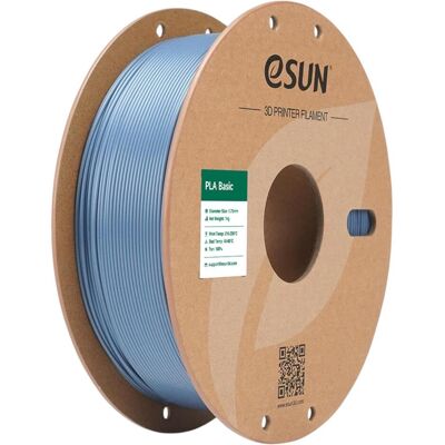 eSUN PLA BASIC 1,75mm LIGHT GREY 1kg (1.75 mm, 1000 g), Filament 3D, Gris eSUN PLA BASIC 1,75mm LIGHT GREY 1kg (1.75 mm, 1000 g), Filament 3D, Gris