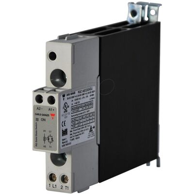 Carlo Gavazzi Relais : à semi-conducteurs Ucntrl : 4÷32 V CC, 30 A, 42÷600 V CA, RGC1, monophasé, Relai Carlo Gavazzi Relais : à semi-conducteurs Ucntrl : 4÷32 V CC, 30 A, 42÷600 V CA, RGC1, monophasé, Relai