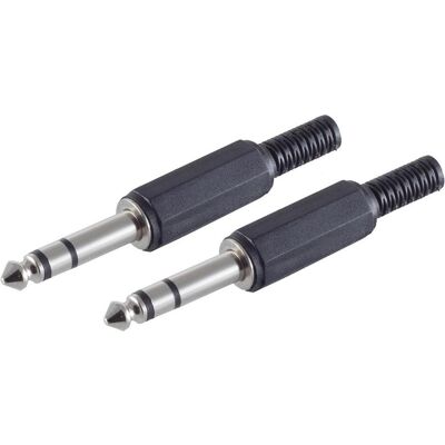 Shiverpeaks BS50100-2 Connecteur de fil 6.3 mm noir, Câble + prise électronique, Noir Shiverpeaks BS50100-2 Connecteur de fil 6.3 mm noir, Câble + prise électronique, Noir