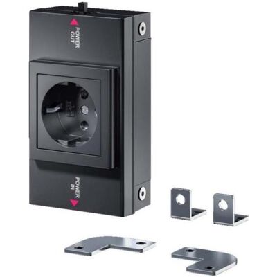Rittal SZ 2500.710 Boîte de prises avec prise allemande - Multiprise Rittal SZ 2500.710 Boîte de prises avec prise allemande - Multiprise