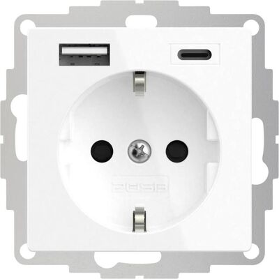 Prise avec USB - Blanc - 2USB 2U-449511 - Prise électrique Prise avec USB - Blanc - 2USB 2U-449511 - Prise électrique