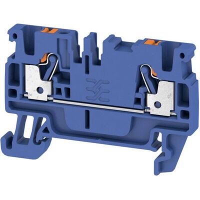 Bornes de passage Weidmüller 2508000000 - 5.1 mm - Bleu foncé Bornes de passage Weidmüller 2508000000 - 5.1 mm - Bleu foncé