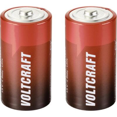 Voltcraft Pile LR14 Baby (C) alcaline-manganèse 7500 mAh 1.5 V 2 pcs. (2 pcs, C, 7500 mAh), Batteries + piles Voltcraft Pile LR14 Baby (C) alcaline-manganèse 7500 mAh 1.5 V 2 pcs. (2 pcs, C, 7500 mAh), Batteries + piles