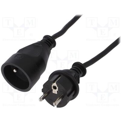 Jonex, Rallonge, Rallonge H05RR-F 3G 1,5 mm² 40 m, caoutchouc noir, 10 A (40 m, CEE 7/7) Jonex, Rallonge, Rallonge H05RR-F 3G 1,5 mm² 40 m, caoutchouc noir, 10 A (40 m, CEE 7/7)