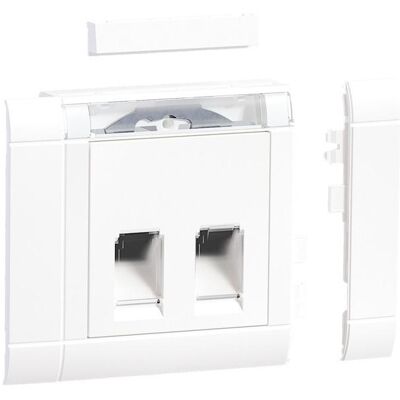 Ensemble de Prises de Données Blanches GSETDM1029016 Hager Ensemble de Prises de Données Blanches GSETDM1029016 Hager