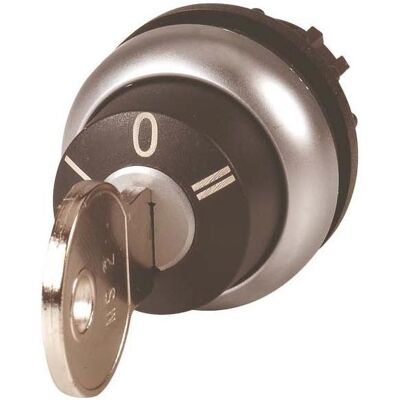 Eaton M22-WRS3-MS3 Interrupteur à clé avec anneau frontal - Interrupteur Eaton M22-WRS3-MS3 Interrupteur à clé avec anneau frontal - Interrupteur