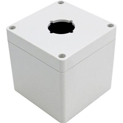 Hammond 1554pb, boîtier en polycarbonate, dimensions extérieures 3.54 x 3.54 x 3.54pouces, IP66 (Boîtier), Accessoires électroniques + boîtier, Gris Hammond 1554pb, boîtier en polycarbonate, dimensions extérieures 3.54 x 3.54 x 3.54pouces, IP66 (Boîtier), Accessoires électroniques + boîtier, Gris