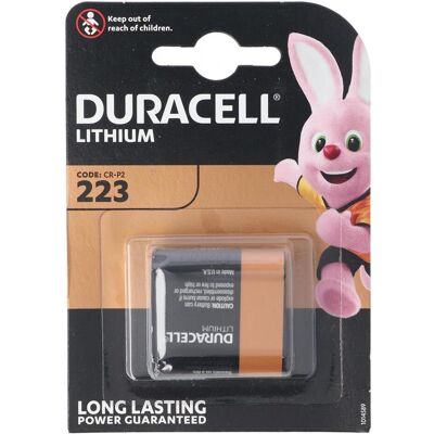 Duracell Lithium (1 pcs, 223, 1400 mAh), Batteries + piles Duracell Lithium (1 pcs, 223, 1400 mAh), Batteries + piles