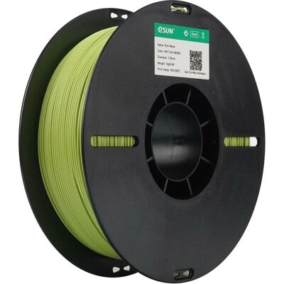 eSUN Filament ePLA Matcha Vert 1.75mm 1Kg (PLA, 1.75 mm, 1000 g), Filament 3D, Vert eSUN Filament ePLA Matcha Vert 1.75mm 1Kg (PLA, 1.75 mm, 1000 g), Filament 3D, Vert