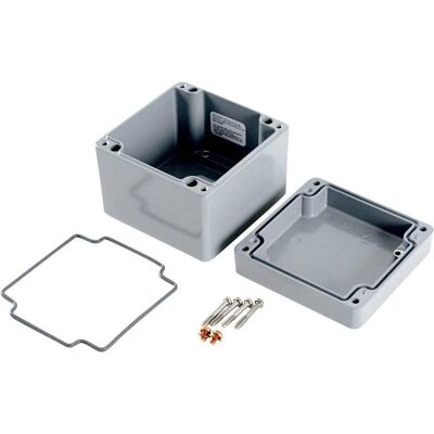 Boîtier en aluminium gris Hammond Electronics 1590Z080GY - IP68 Boîtier en aluminium gris Hammond Electronics 1590Z080GY - IP68