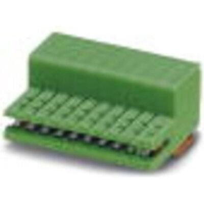 Connecteur compact Phoenix Contact - 7 pôles - Pas 3,5 mm - Vert Connecteur compact Phoenix Contact - 7 pôles - Pas 3,5 mm - Vert