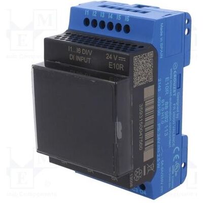 Crouzet Module d'automatisation : extension SORTIE : 4 ENTRÉE : 6 em4 SORTIE 1 : relais 24 V CC, Relai Crouzet Module d'automatisation : extension SORTIE : 4 ENTRÉE : 6 em4 SORTIE 1 : relais 24 V CC, Relai
