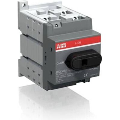 ABB OTDC25F4, sectionneur de charge CC à 4 pôles, 1SCA121462R1001, Relai ABB OTDC25F4, sectionneur de charge CC à 4 pôles, 1SCA121462R1001, Relai