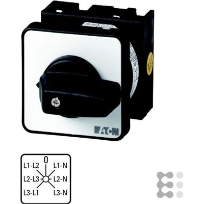Eaton T0-3-8007/E Interrupteur rotatif - 3P, 20A, 690V Eaton T0-3-8007/E Interrupteur rotatif - 3P, 20A, 690V