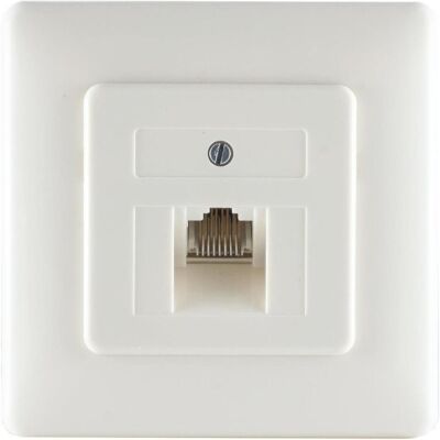 Shiverpeaks, Prise de courant, S/CONN maximum connectivity Boîte de jonction UAE 1x8, avec cadre métallique, encastrée Shiverpeaks, Prise de courant, S/CONN maximum connectivity Boîte de jonction UAE 1x8, avec cadre métallique, encastrée