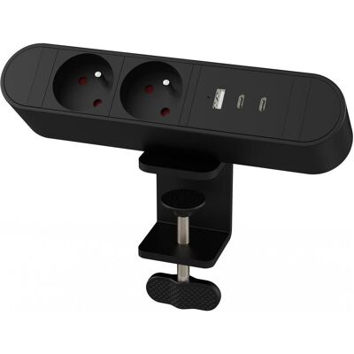 MicroConnect, Multiprise, Multi Desktop Power Socket 2 (2x, Type 11, Type 12, Type 13, Type 23, Type 25, Type 26, USB-A, USB-C, 1.80 m) MicroConnect, Multiprise, Multi Desktop Power Socket 2 (2x, Type 11, Type 12, Type 13, Type 23, Type 25, Type 26, USB-A, USB-C, 1.80 m)