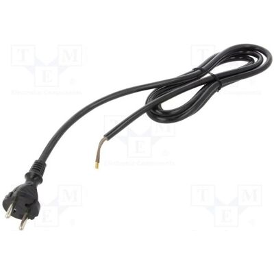 Plastrol, Rallonge, Câble H07BQ-F 2 × 1,5 mm², fiche CEE 7/17 (C), câbles PUR noirs de 2 m (2 m, CEE 7/17) Plastrol, Rallonge, Câble H07BQ-F 2 × 1,5 mm², fiche CEE 7/17 (C), câbles PUR noirs de 2 m (2 m, CEE 7/17)