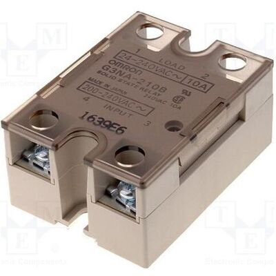 Omron Relais : à semi-conducteurs Ucntrl : 100÷240 V CA, 10 A, 24÷240 V CA, G3NA, Relai Omron Relais : à semi-conducteurs Ucntrl : 100÷240 V CA, 10 A, 24÷240 V CA, G3NA, Relai