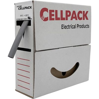 CellPack 203680 Gaine thermorétractable grise - 24mm à 8mm - 4m CellPack 203680 Gaine thermorétractable grise - 24mm à 8mm - 4m
